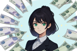 二次元的钱真好挣（二次元的钱真好赚表情包）